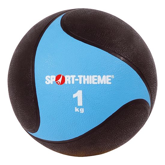 Sport-Thieme® Medizinball aus Gummi 1 kg, ø 19,5 cm