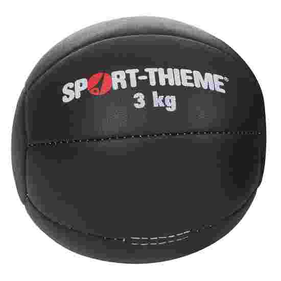 Sport-Thieme Medizinball
 &quot;Schwarz&quot; 3 kg, ø 22 cm