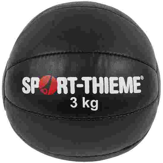 Sport-Thieme Medizinball &quot;Schwarz&quot; 3 kg, 22 cm