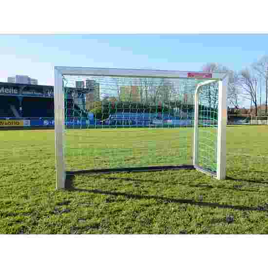 Sport-Thieme Mini-fodboldmål med PlayersProtect 1,20x0,80 m, Inkl. net, grøn (Maskestr. 10 cm)