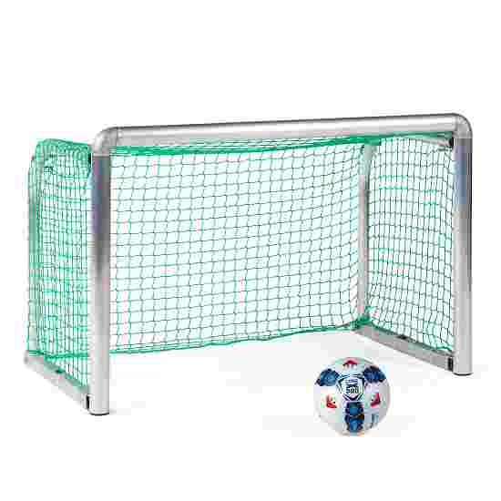 Sport-Thieme Mini-fodboldmål &quot;Protection&quot; 1,20x0,80 m, måldybde 0,70 m, Inkl. net, grøn (Maskestr. 10 cm)