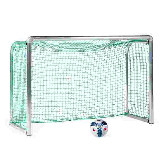 Sport-Thieme Mini-fodboldmål &quot;Protection&quot; 1,80x1,20 m, Måldybde 0,70 m, Inkl. net, grøn (maskestr. 4,5 cm)