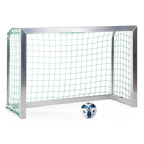 Sport-Thieme Mini-Fußballtor, vollverschweißt 1,80x1,20 m, Tortiefe 0,70 m, Inkl. Netz, grün (MW 10 cm)