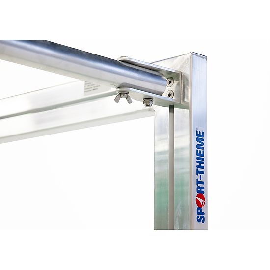 Sport-Thieme Mini-Trainingstor mit anklappbaren Netzbügeln 1,20x0,80 m, Tortiefe 0,70 m, Inkl. Netz, grün (MW 10 cm)