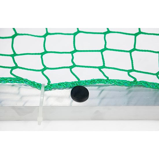 Sport-Thieme Mini-Trainingstor mit anklappbaren Netzbügeln 1,20x0,80 m, Tortiefe 0,70 m, Inkl. Netz, grün (MW 10 cm)