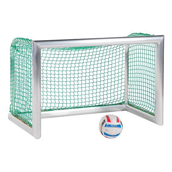 Sport-Thieme Mini-Trainingstor „Professional“ Inkl. Netz, grün (MW 4,5 cm), 1,20x0,80 m, Tortiefe 0,70 m