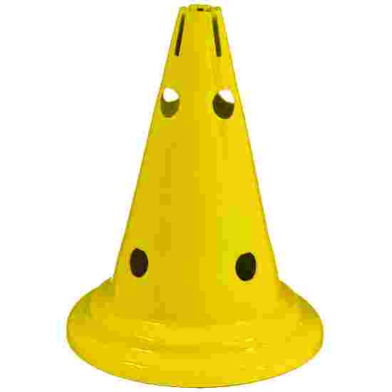 Sport-Thieme Multipurpose Cone Yellow, 30 cm, 8 holes