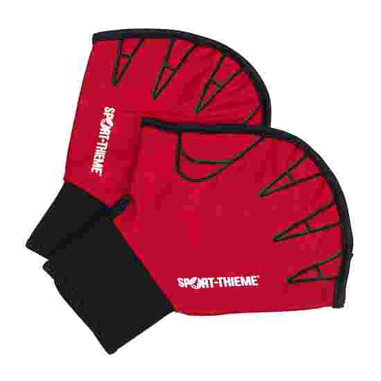 Sport-Thieme Open-Fingertip Aqua Fitness Gloves M, 25x18 cm, red