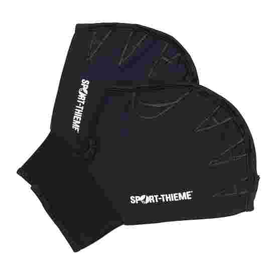 Sport-Thieme Open-Fingertip Aqua Fitness Gloves S, 23.5x16.5 cm, black