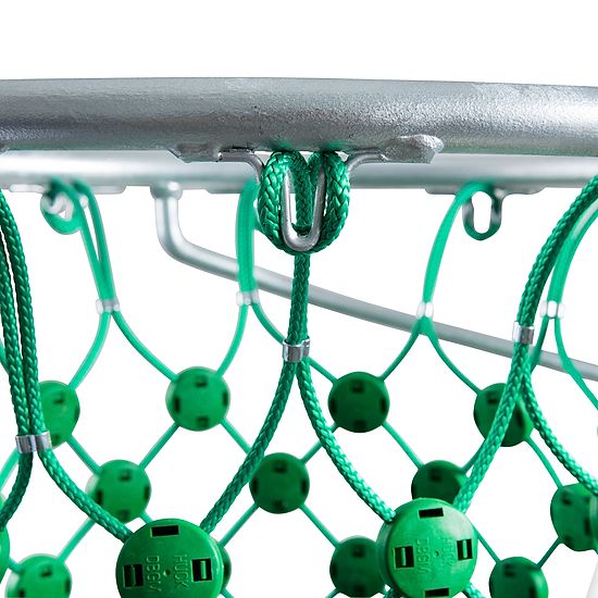 Sport-Thieme® "Outdoor" Basketball Hoop With closed net eyelets