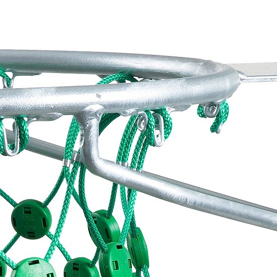 Sport-Thieme® "Outdoor" Basketball Hoop With closed net eyelets