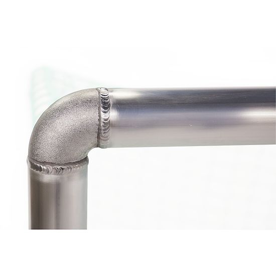 Sport-Thieme® Sikkerheds Alu-mini-træningsmål 1,20x0,80 m, Måldybde 0,70 m, Inkl. net, grøn (maskestr. 4,5 cm)