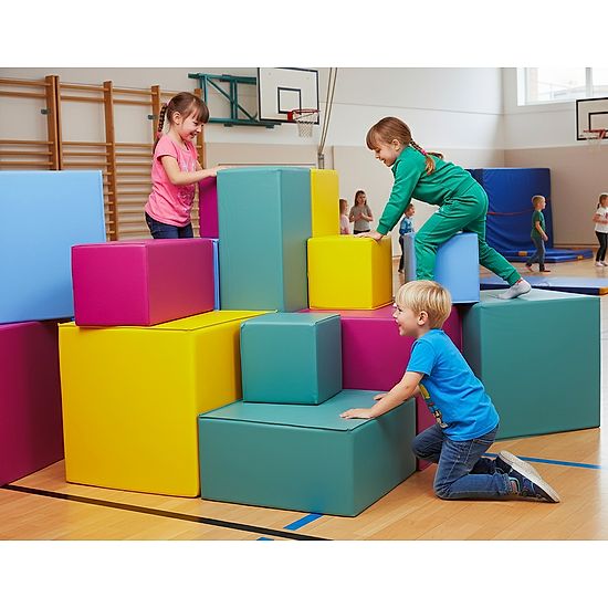 Sport-Thieme Skumklods-byggesæt "Riesenwürfel"