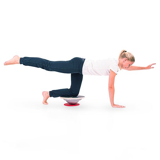 Sport-Thieme Balanco Kreisel Irrgarten – Gioco Di Equilibrio E Coordinazione Con 3 Dischi Intercambiabili (Labirinto, Yingyang, Zig-Zag), Portata 120 Kg