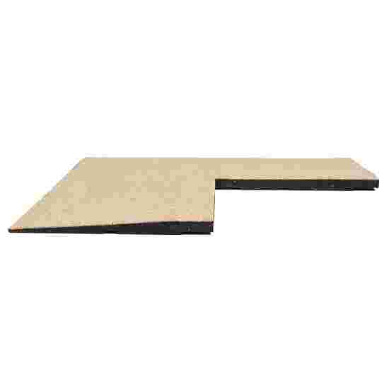 Sport-Thieme Sportsgulv &quot;Connect&quot; 50x50x2 cm, Hjørnestykke, Beach