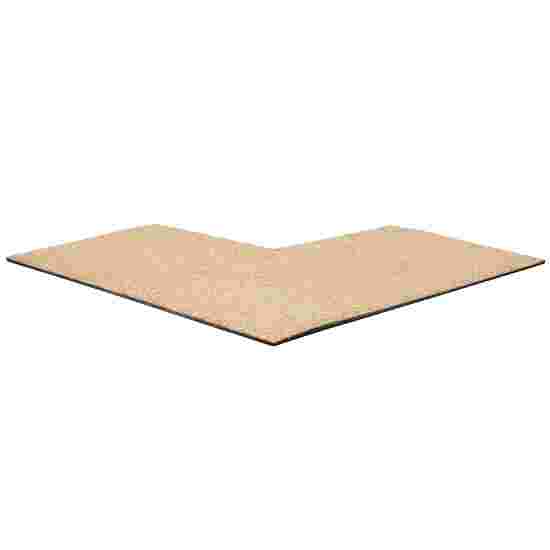Sport-Thieme Sportsgulv &quot;Connect&quot; 50x50x2 cm, Hjørnestykke, Beach