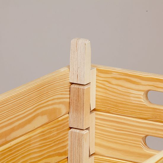 Sport-Thieme® Sprungkasten "Original" 4-teilig Ohne Schwenkrolleneinrichtung