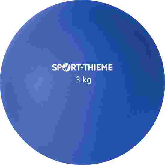 Sport-Thieme Stødkugle  Af Kunststof 3 kg, blå, ø 121 mm