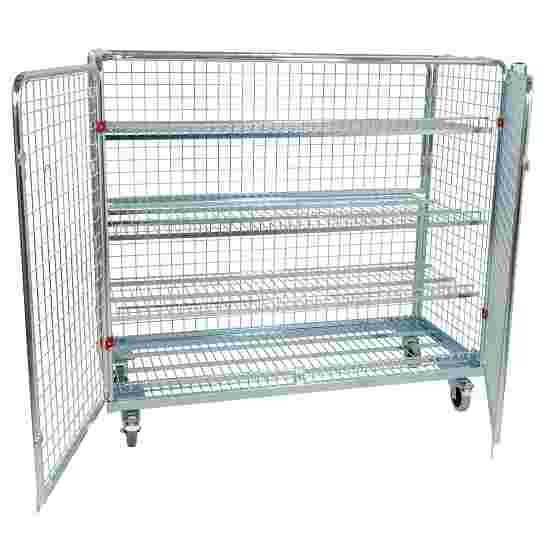 Sport-Thieme &quot;Standard&quot; Shelved Trolley Without additional railing, 150×140×62 cm