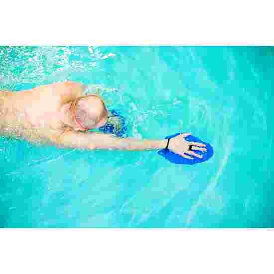 Sport-Thieme Swim-Power Paddles Str. XL: 24x20 cm. Blå