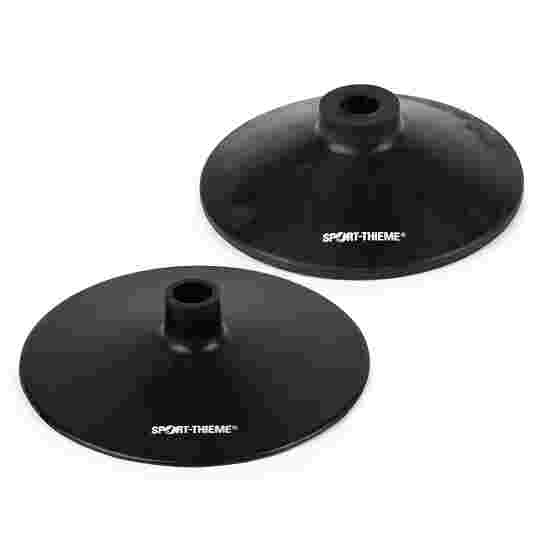Sport-Thieme Tallerkenfod &quot;Gummi&quot; 1,2 kg, Sort