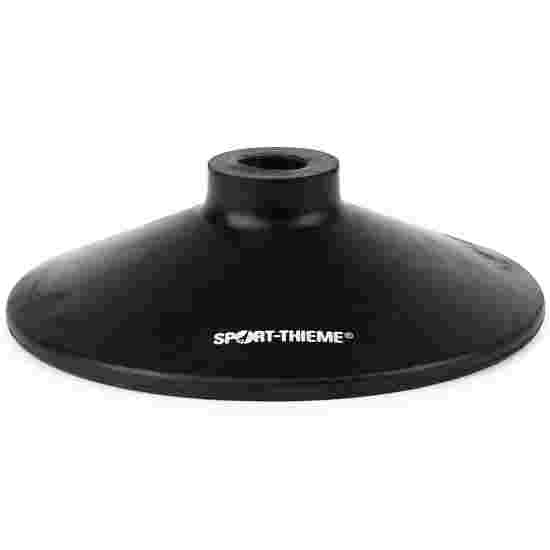 Sport-Thieme Tallerkenfod &quot;Gummi&quot; 1,2 kg, Sort