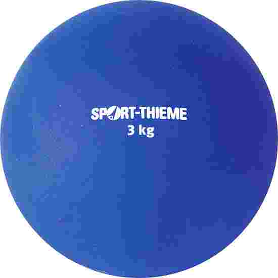 Sport-Thieme Trænings-Stødkugle &quot;Kunststof&quot; 3 kg, blå, ø 121 mm