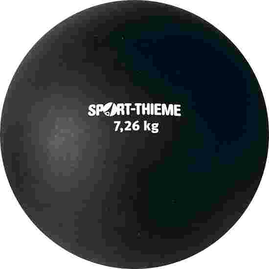 Sport-Thieme Trænings-Stødkugle &quot;Kunststof&quot; 7,26 kg, sort, ø 150 mm