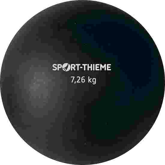 Sport-Thieme Trænings-Stødkugle &quot;Kunststof&quot; 7,26 kg, sort, ø 150 mm