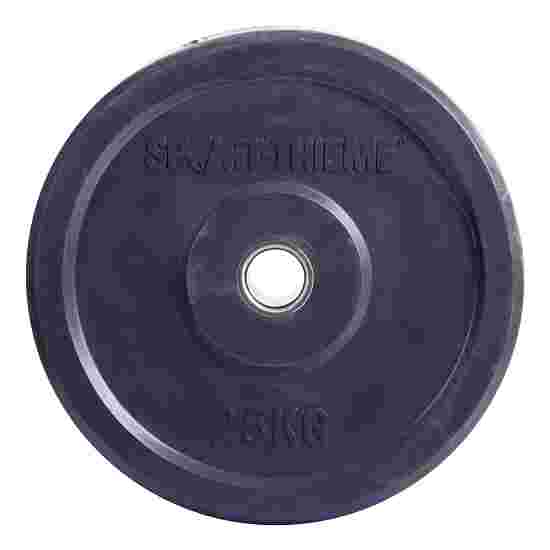 Sport-Thieme Vægtskiver &quot;Bumper Plate&quot;, farvet 25 kg. Mørk grå