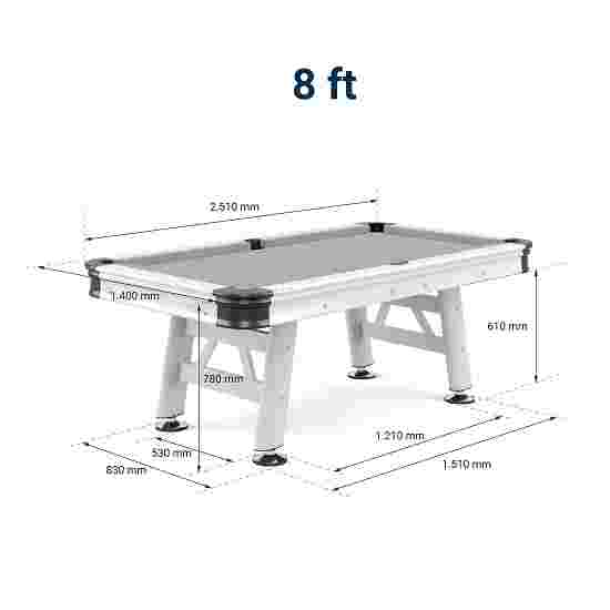 Sportime Billardbord &quot;Outdoor&quot; 8 ft