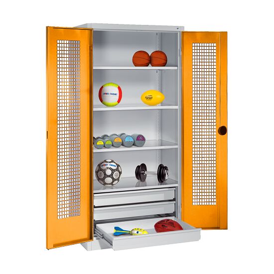 Sports Equipment Cabinet With Drawers Hxwxd 195x120x50 Cm With