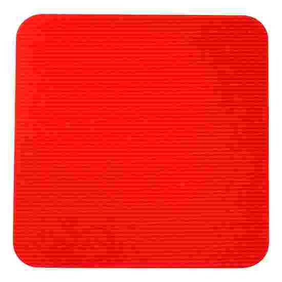 Sportsfliser Rød, Kvadrat, 30x30 cm.