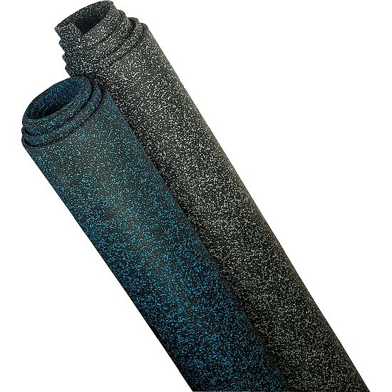 Sportsgulvet "Everroll®" Sort-grå, 6 mm