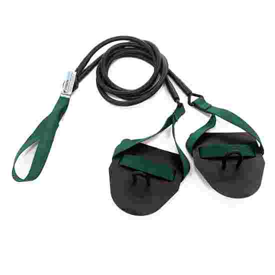 StrechCordz with Hand Paddles Green, resistance 3.6–10.8 kg