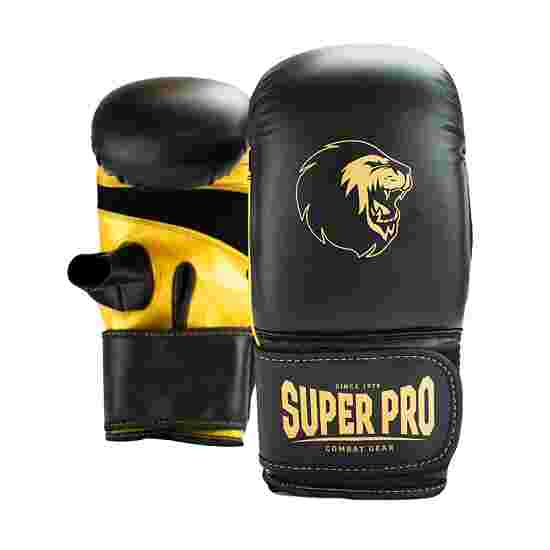 Super Pro Boxhandschuhe &quot;Victor&quot; Schwarz-Gold, XS