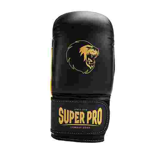 Super Pro Boxhandschuhe &quot;Victor&quot; Schwarz-Gold, L
