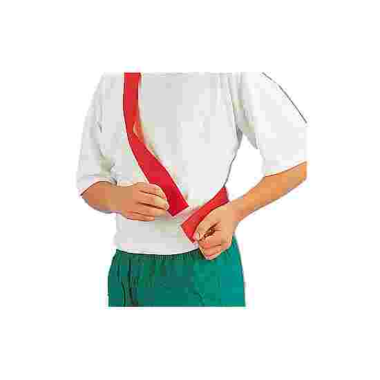 Team Sash witch touch fastener Children, length: approx. 50 (100) cm, Red