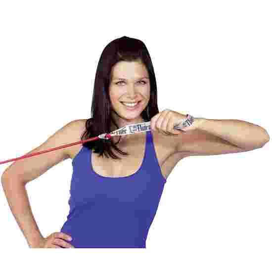 TheraBand Fitnesstube &quot;Bodytrainer med håndtag&quot; Mellem, Rød