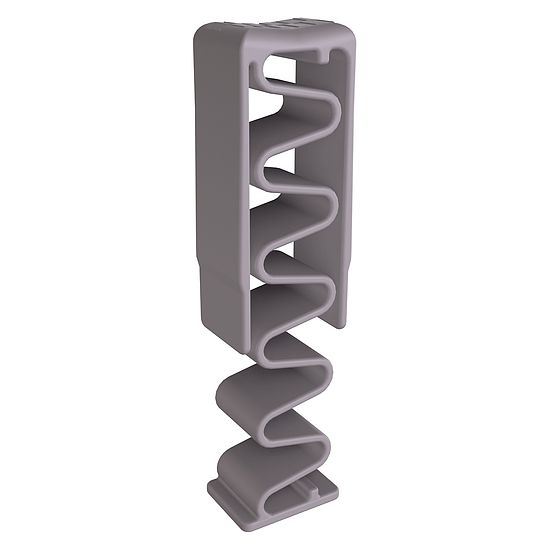 Tirock Fingertryksfjeder til Ti-Hand fingertræner Let, Grå