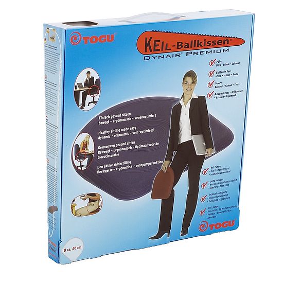 Togu® Ballkissen® Dynair® Wedge Cushion Premium, red