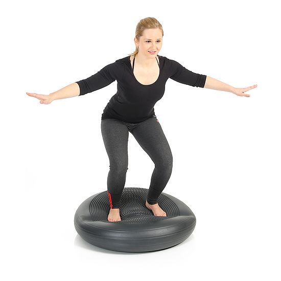 Togu Dynair Ballkissen "Extreme" Ball Cushion Anthracite