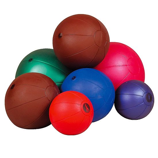 Togu® Medizinball aus Ruton® 1 kg, ø 21 cm, Rot