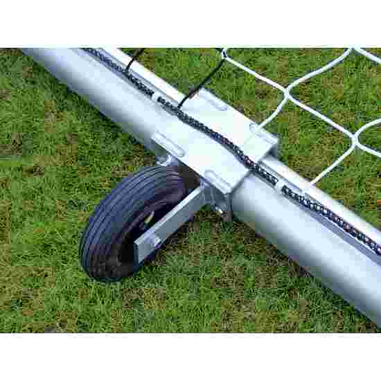 Transport Wheels for Free-Standing Goals Oval tubing, 100x120 mm, Normal tubing groove