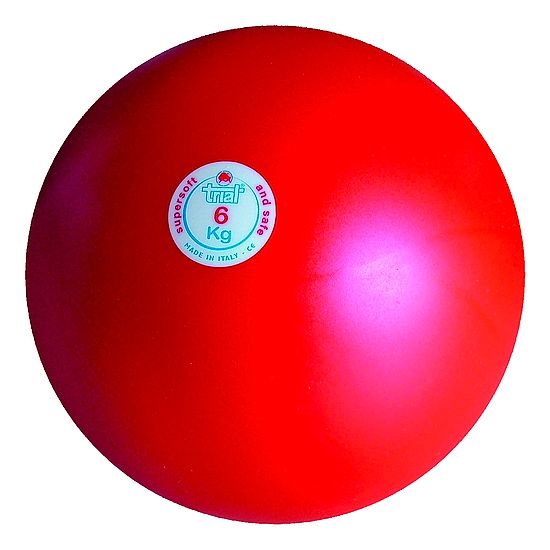 Trial® Stoßkugel 6 kg, Rot