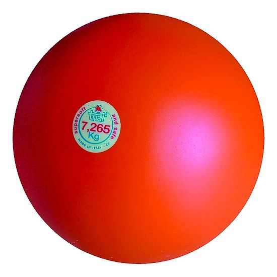 Trial® Stoßkugel 7,265 kg, Orange