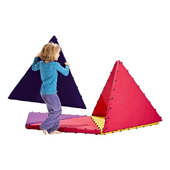 Tukluk® Mattenbausatz Große Dreiecke, L: 100 cm, Home-Version
