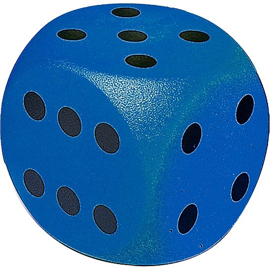 Volley® Dice Blue, 16 cm