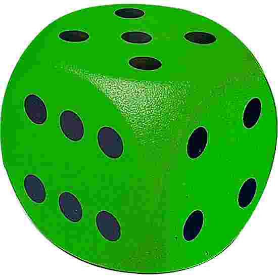 Volley Schaumstoffwürfel Grün, 16 cm