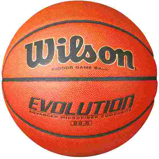 Wilson Basketball
 &quot;Evolution&quot; Orange-Schwarz, Größe 6